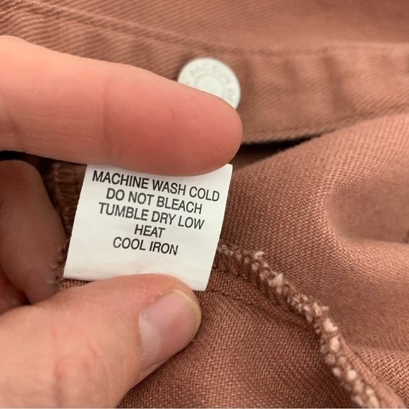 Pacsun Denim Dress Button Front Retro Size Small Cotton Sundress - Picture 12 of 16